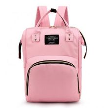 Fashion Backpack Mummy Diaper Nappy Bag - Pink