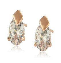 CarJay Jewels Gold Coated Earring Studs L