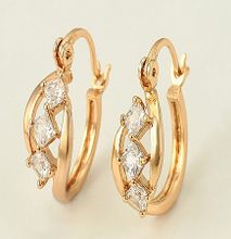 CarJay Jewels Gold Coated Earring Hoops.