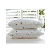 Set of 2 Bed Pillow (Pair- Pure fibre filled).