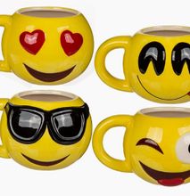 Ceramic Yellow Emoji Mug