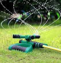 3 Arm 360-degree Auto-Rotating Water Garden Sprinkler With 2 Spray Options