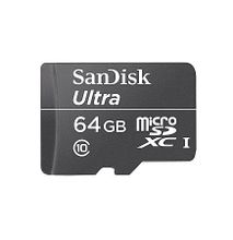 Sandisk High Speed Memory Card - Micro SD - 64GB - Black