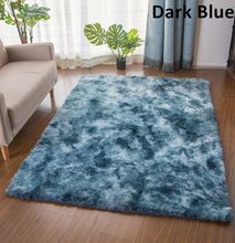 Dark Blue-Patched Carpet 5*8