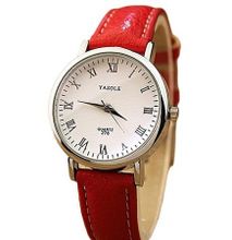 Yazole Red Chronograph Women's Watch