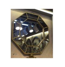 Mirror Round Wall Mirror With Frame: 70x70 Cm