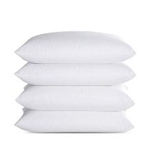 Fiber Hollow Pillow 600gms (each) 4 Pieces in 1 Set-  White