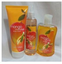 Signature Collection Mango Mandarin 3-in-1 Set (Body cream, Body Splash and Shower Gel)