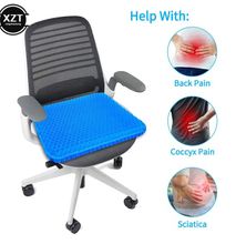  Gel Seat Cushion for Long Sitting Pressure Relief(Super  Large&Thick) -Wheelchair Cushion for Pressure Sores - Coccyx,Sciatica &  Tailbone Pain Relief Cushion- Non-Slip Butt Pillow for Office, Home, Car :  Office Products