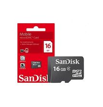 Sandisk memory card 16 GB