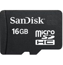 Sandisk Memory Card - Micro SD - 16GB - Black