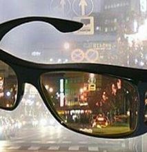 Anti glare glasses Black