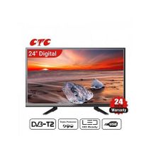 CTC LED Digital TV, 24 Inches, USB And HDMI Ports