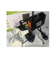 Dp Light Solar Lighting System With 3 Bulbs And Panel