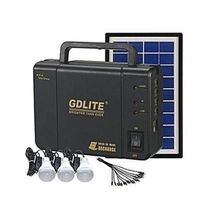 GDLITE GD 8006 - solar lighting system_Solar Panel, LED lights and phone charging Kit