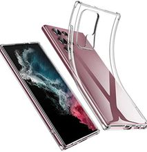 Clear soft TPU Transparent case for Samsung S22 Ultra