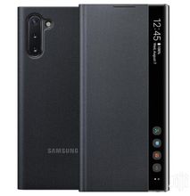 Official Clear View Cover Case With Sensor For Samsung Note 10 Plus