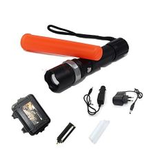 Tactical flashlight baton camping/police equipment led torch lantern lamp