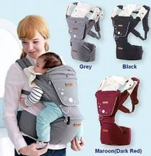 Breathable Baby Carrier with Hip Seat