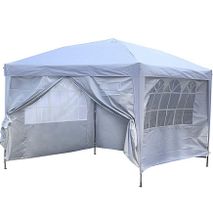Gazebo Tent 300x300x230/320cm Oxford Fiber with Coat