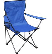 Quik Chair Portable Folding Chair with Arm Rest Cup Holder and Carrying and Storage Bag