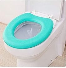 Generic Waterproof Soft Washable Toilet Seat Cover - Green