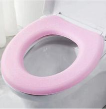 Generic Waterproof Soft Washable Toilet Seat Cover - Pink
