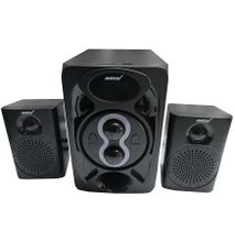 Ampex subwoofer-speaker system bluetooth,FM USB -BLACK