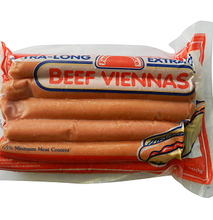 Beef Viennas - Ex-long | 500g