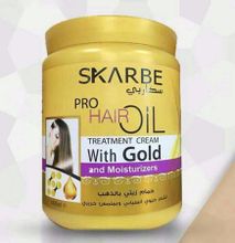 Skarbe  Pro Hair Oil Treatment Cream with Gold and Moisturizes