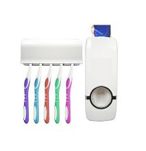 Unique Toothpaste Dispenser- White