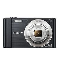 Sony DSC-W810 - Cybershot Digital Camera - 20.1 megapixels-6x optical zoom - Black