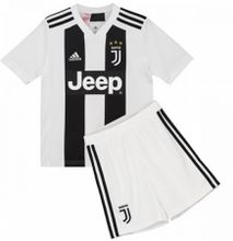 The New 2018-2019 Kids/Children Juventus Home Kit REPLICA Football Jersey & Short Home Polyester