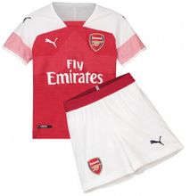 The New 2018-2019 Kids/Children Arsenal Home Kit REPLICA Football Jersey & Short Home Polyester