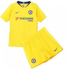 The New 2018-2019 Kids/Children Chelsea Away Kit REPLICA Football Jersey & Short Away Polyester