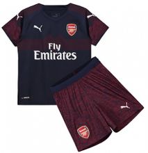The New 2018-2019 Kids/Children Arsenal Away Kit REPLICA Football Jersey & Short Away Polyester