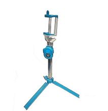 Selfie Booth Bluetooth Selfie Stick With Tripod Stand - Blue