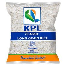 KPL Longgrain Rice 1 Kg- 12 Pieces