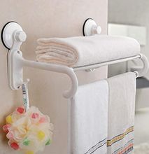 multifunctinal towel shelf or sunction cup rack