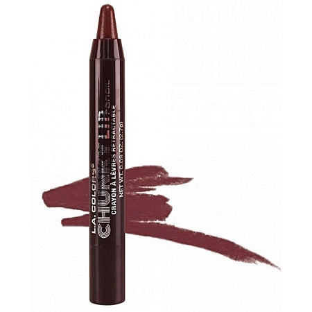 la colors chunky lip pencil plum