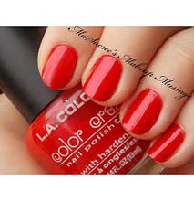 L.A. Colors Nail polish - Animated Red