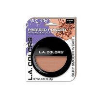 L.A. Colors Pressed Powder With Applicator - Tan, 0.32 Oz
