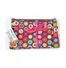 L.A. Colors Zippered Cosmetic Bags 2-ct Packs - Brown/Pink