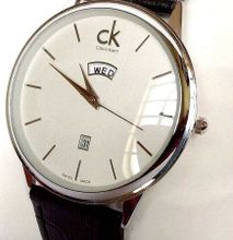 CK Watch with leather strap