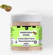 Mama Earth Pumpkin Seeds Powder - Increases Libido & Quality Of Sperm,, Reduces Depression And Anxiety- 30G