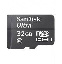 Sandisk Memory Card - 32GB - Black black sandisc 32GB memcard