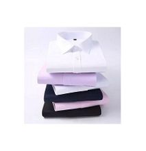 6 Pack Turkey Slim Fit Shirts White,purple,pink,navy blue&black+ Free pair of socks