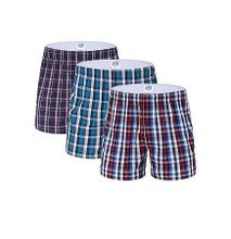 Boxer Shorts - 3 Pieces - Pure Cotton- (Colors may vary)