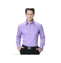 Official Shirt Long Sleeve-slim fit For Men Purple