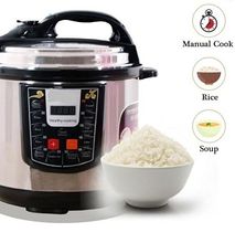 Nunix Electric Pressure Cooker & Rice Cooker 800W - 5L
